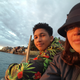 Aji Piper (left) and his mom, Helaina Piper.